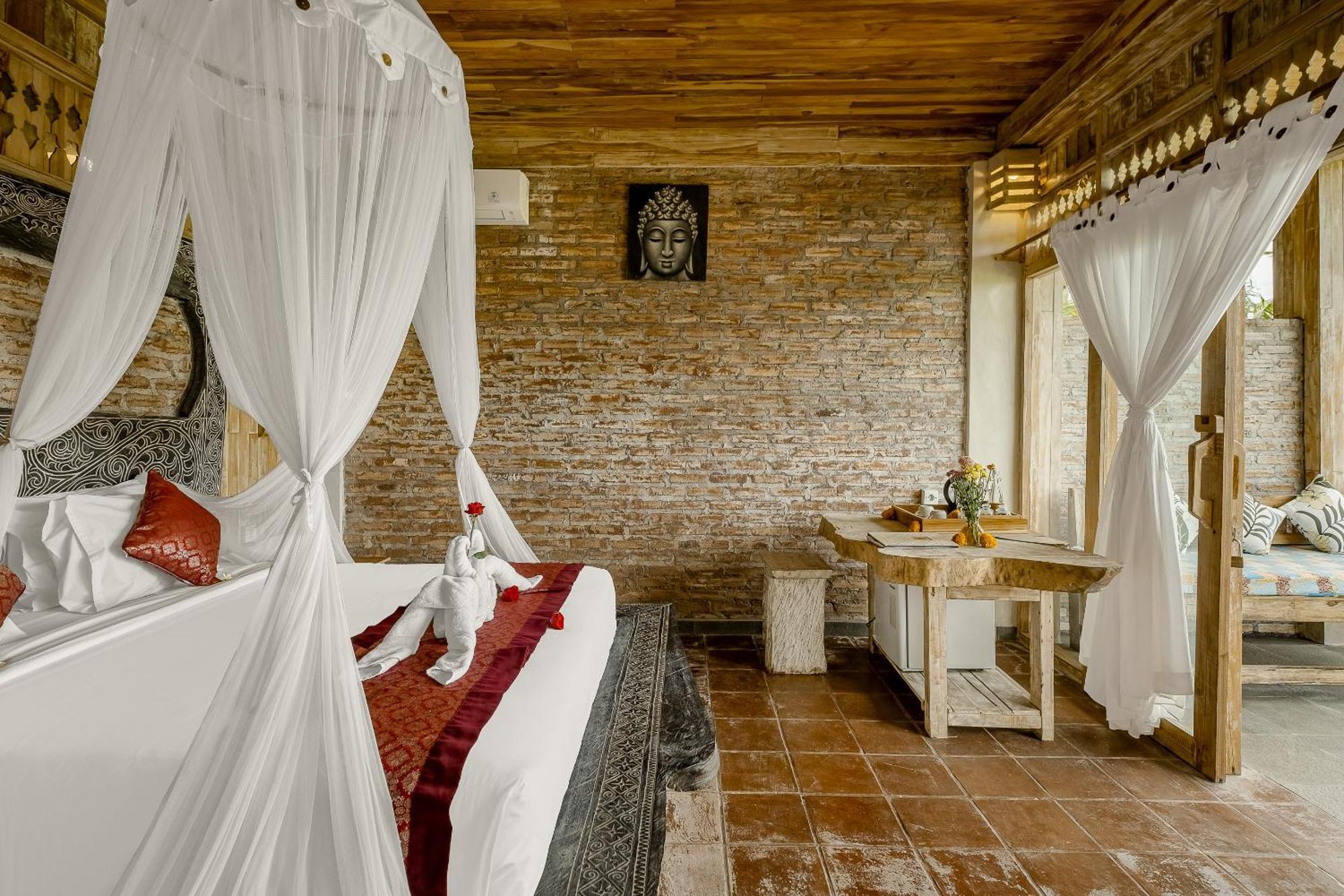 Joglo Organik Guesthouse Убуд Экстерьер фото